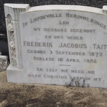 TAIT Frederik Jacobus 1873-1952