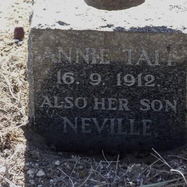 TAIT Annie -1912 :: TAIT Neville