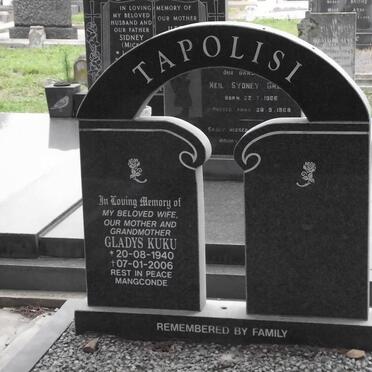 TAPOLISI Gladys Kuku 1940-2006
