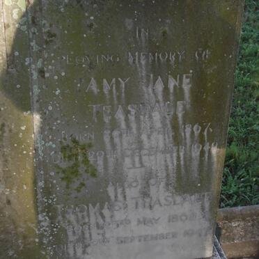 TEASDALE Amy Jane 1867-1942 &amp; Thomas 1868-1947