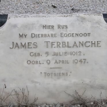 TERBLANCHE James 1912-1947