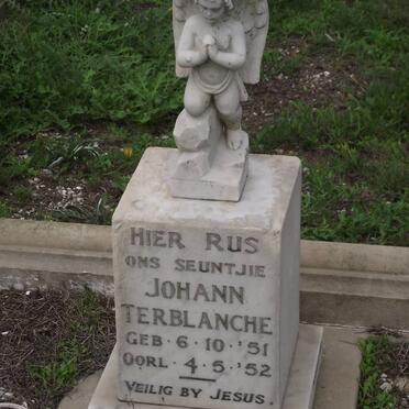 TERBLANCHE Johann 1951-1952