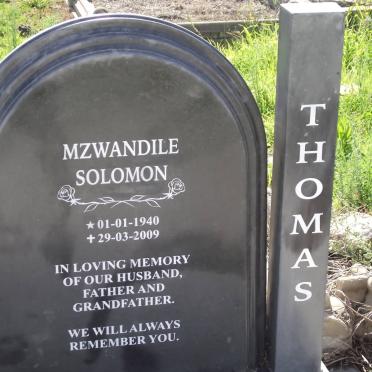 THOMAS Mzwandile Solomon 1940-2009