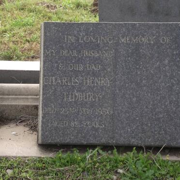 TIDBURY Charles Henry -1956