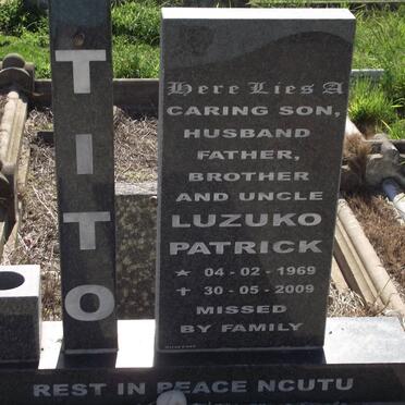 TITO Luzuko Patrick 1969-2009
