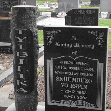 TYIBILIKA Skhumbuzo Vo Espin 1963-2007