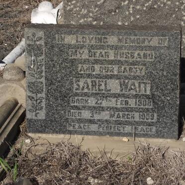 WAIT Sarel 1908-1959