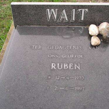 WAIT Ruben 1923-1997
