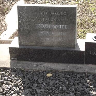 WEITZ Joan 1936-1937