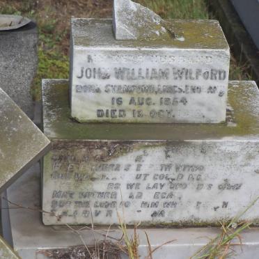 WILFORD John William 1854-1918