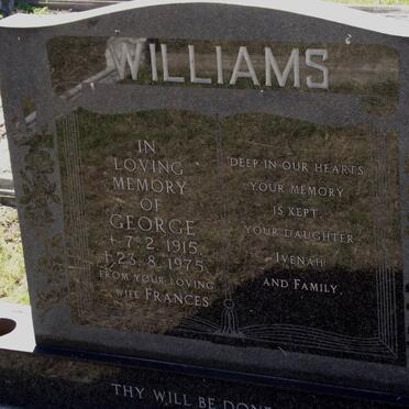 WILLIAMS George 1915-1975