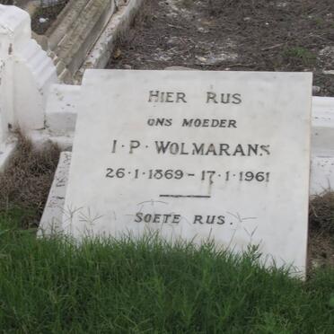 WOLMARANS I.P. 1868-1961