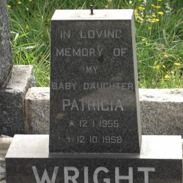 WRIGHT Patricia 1955-1958