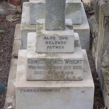 WRIGHT Ernest James -1952