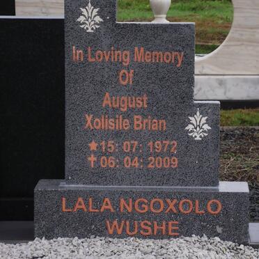 WUSHE August Xolisile Brian 1972-2009