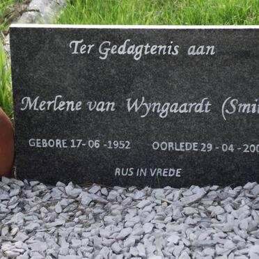 WYNGAARDT Merlene, van nee SMITH 1952-2008