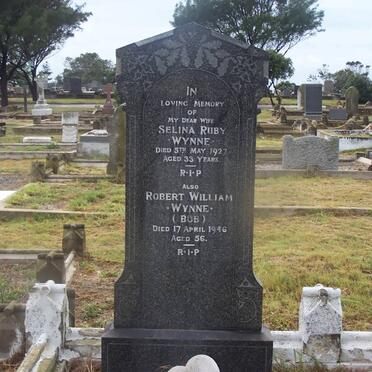 WYNN Selina Ruby -1927 &amp; Robert William -1946