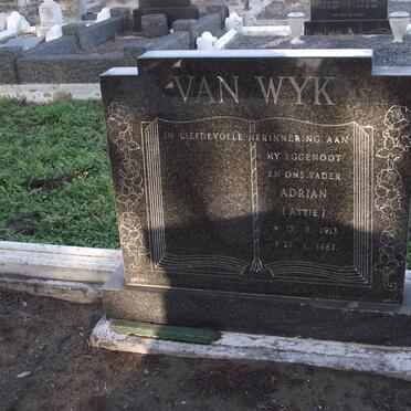 WYK Adrian, van 1913-1987