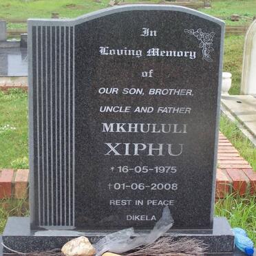 XIPHU Mkhululi 1975-2008