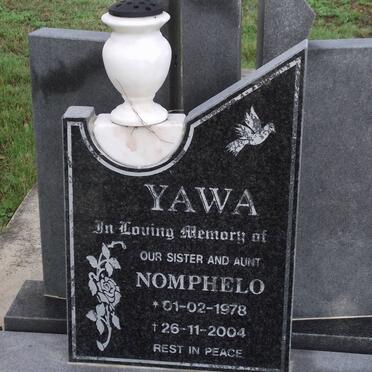 YAWA Nomphelo 1978-2004