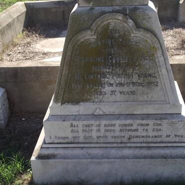 YOUNG Caroline Grace -1912