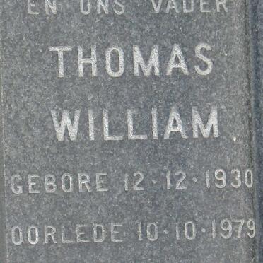 BARNARD Thomas William 1930-1979