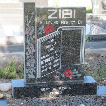ZIBI Mzondeleli 1984-2005