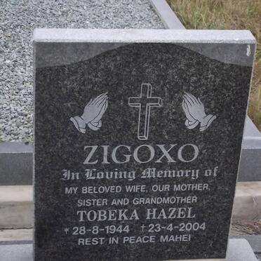 ZIGOXO Tobeka Hazel 1944-2004
