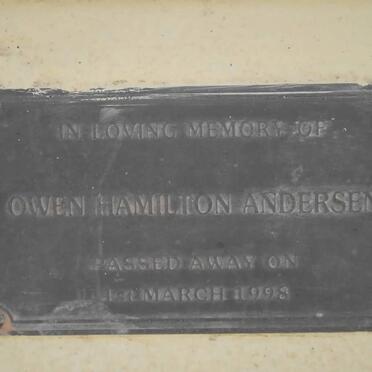 ANDERSEN Owen Hamilton -1998