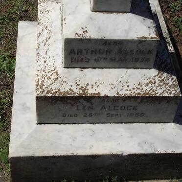 ALCOCK Arthur -1924 :: ALCOCK Len -1955