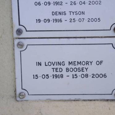 BOOSEY Ted 1918-2006