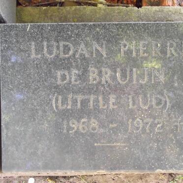 BRUIJN Ludan Pierre, de 1968-1972