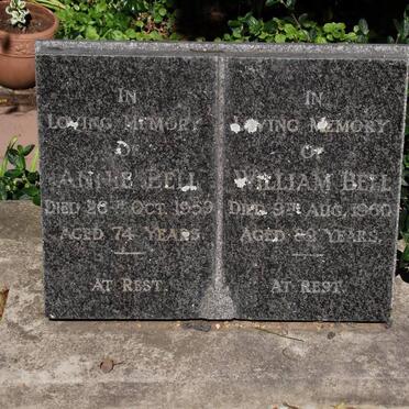 BELL William -1960 &amp; Annie -1959