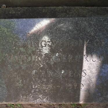 CARSTENS Muriel Gertrude 1885-1970