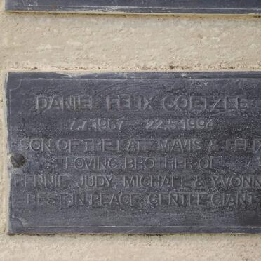 COETZEE Daniel Felix 1967-1994