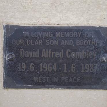 COMBLEY David Alfred 1964-1987