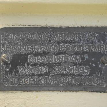 EDGECOMBE Jeanne nee MURRAY 1913-1995