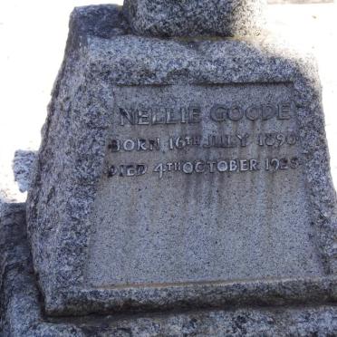 GOODE Nellie 1890-1925