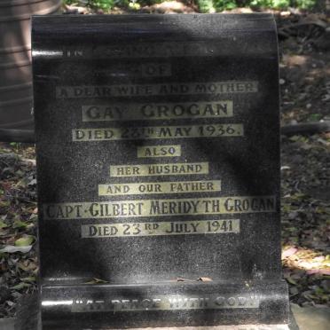 GROGAN Gilbert Meridyth -1941 &amp; Gay -1936