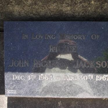 JACKSON John Richard 1964-1967