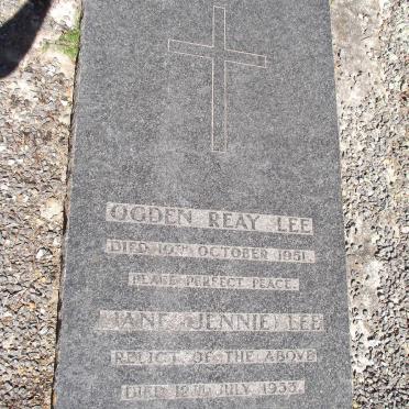 LEE Ogden Reay -1951  &amp; Jane -1953