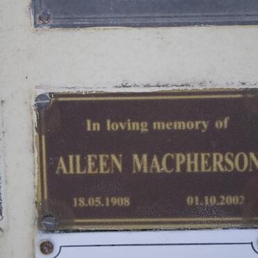 MACPHERSON Aileen 1908-2002