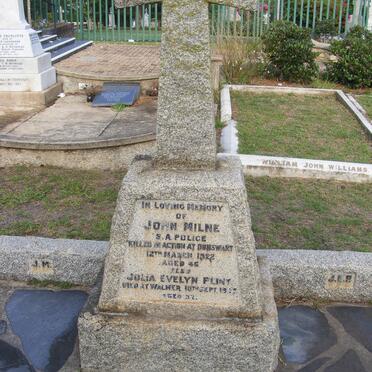 MILNE John -1922 :: PLINT Julia Evelyn -1907