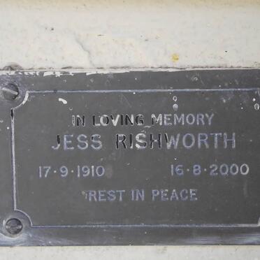 RISHWORTH Jess 1910-2000