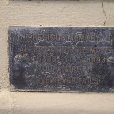 UDEMANS Alfred Monk 1898-1993