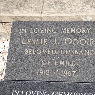 ODOIRE Leslie J. 1912-1967