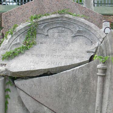 HUTCHINSON Frederick Oliver -1873