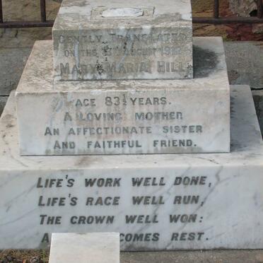 HILL Mary Maria -1912