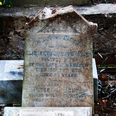 HEUGH Peter J. &amp; Elizabeth Johanna -1902