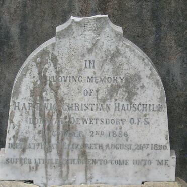 HAUSCHILD Hartwig Christian -1886